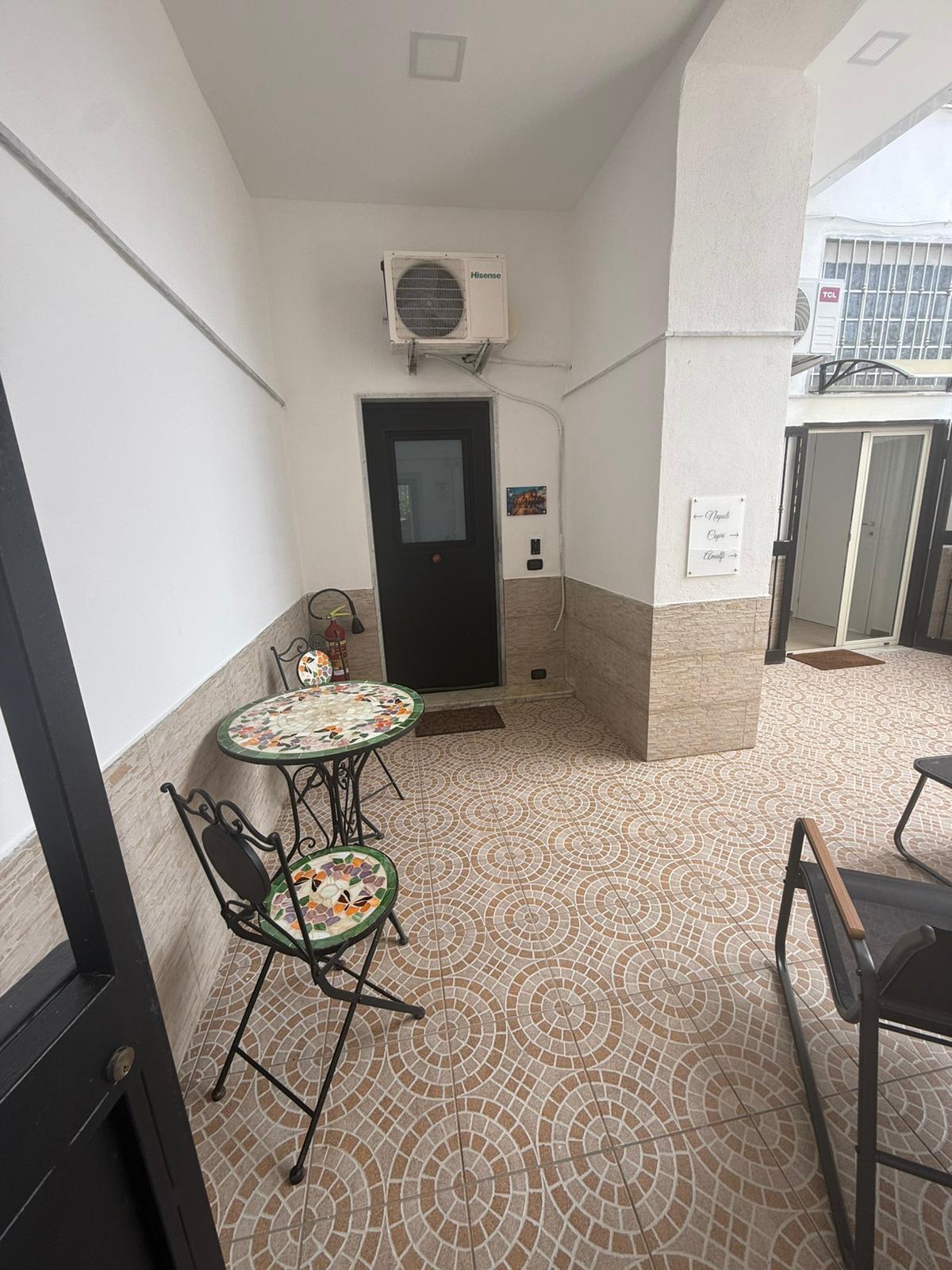 Ingresso dal terrazzo privato B&B Luigi and Sasy
